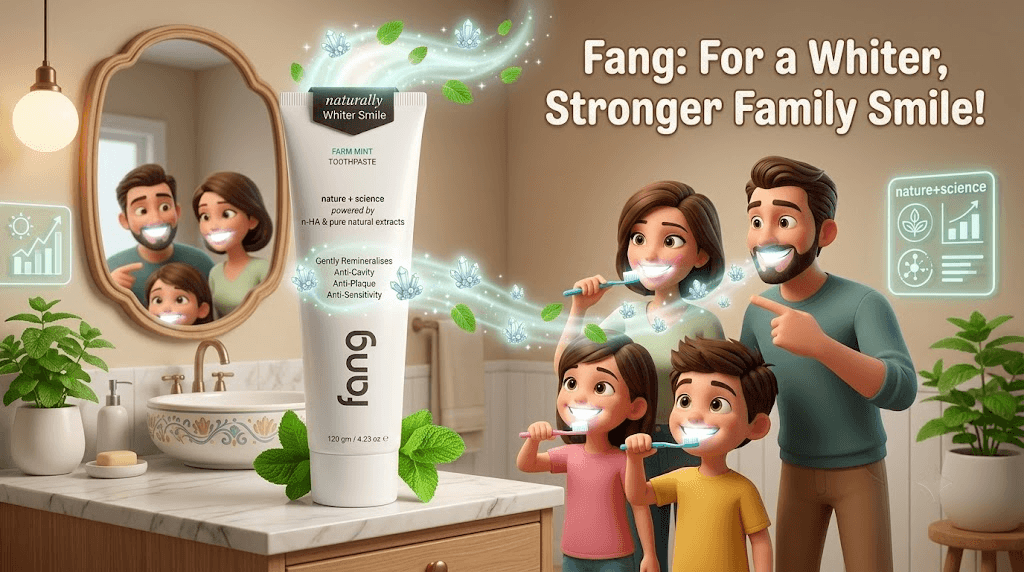 Best Nano Hydroxyapatite Toothpaste 2026? Fang Wild Mint Natural Toothpaste Review