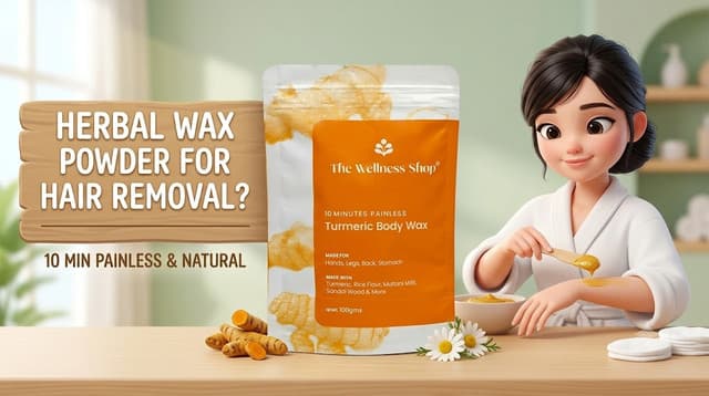 Turmeric Facial Wax Powder Review